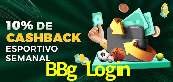 10% de bônus de cashback na BBg Login